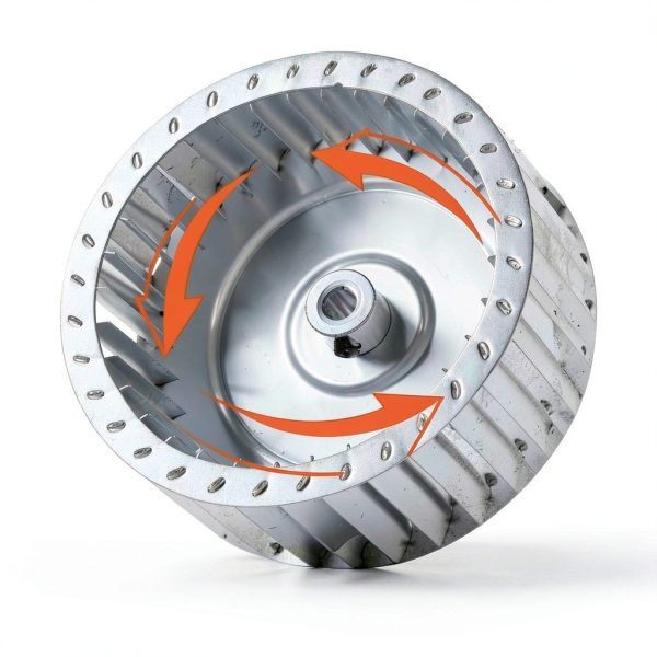 Fasco 8710-4358 Blower Wheel for HVAC Systems-4