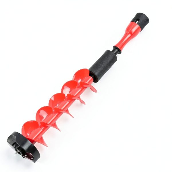 Zunate Nylon Ice Auger 28in with Drill Adapter and Float Design-2