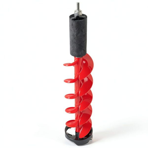 Zunate Nylon Ice Auger 28in with Drill Adapter and Float Design-8