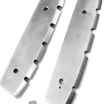 Looptek 10in Stainless Ice Auger Blade 2 Pack Sharp Edge Easy Mount-0
