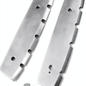 Looptek 10in Stainless Ice Auger Blade 2 Pack Sharp Edge Easy Mount-0