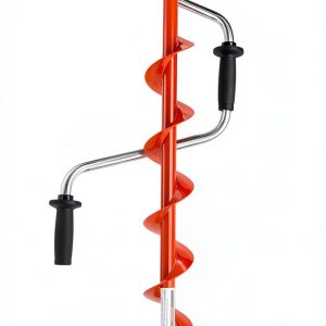 Ice Auger THUNDERBAY Dual Curved Steel 4in-0