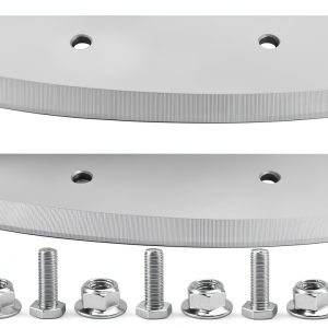 HZSIFU 8‑Inch Ice Auger Flat Blade Kit Stainless Steel Precise Fit-0