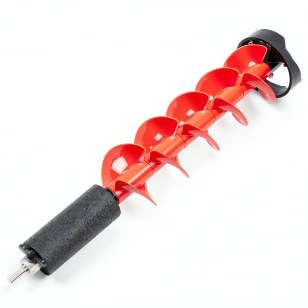 Zunate Nylon Ice Auger 28in with Drill Adapter and Float Design-7