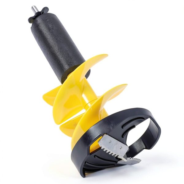 KIMISS Electric Ice Auger 8in with Universal Adapter Nylon Drill Bit-7