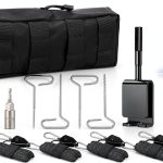 Pawfly Ice Anchor Tool Kit HY8120 Multi-Color Heavy-Duty Ice Fishing-0