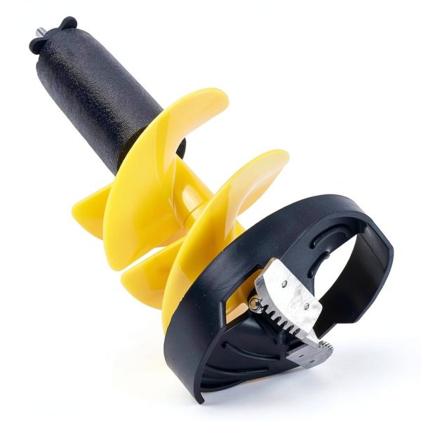 KIMISS Electric Ice Auger 8in with Universal Adapter Nylon Drill Bit-6