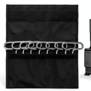 Sweetude Ice Fishing Auger Anchor Set 8‑Piece Tube Style Alloy Steel-0