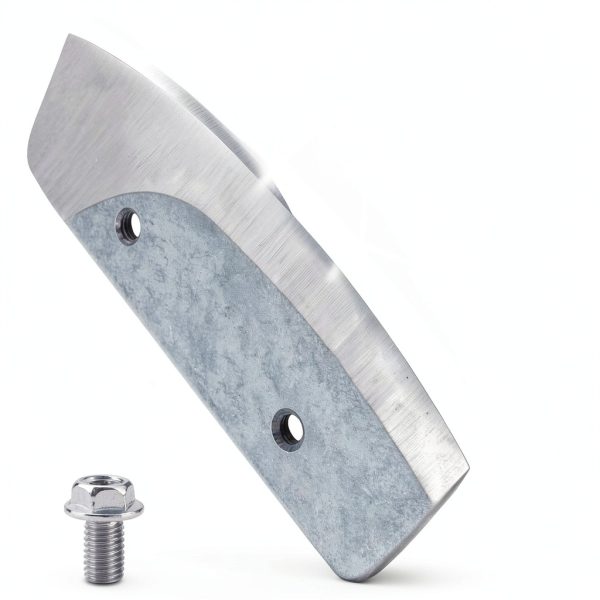 FIX ZHANG 8 Inch Hand Ice Auger Blades RB8 Stainless Steel Gray-1