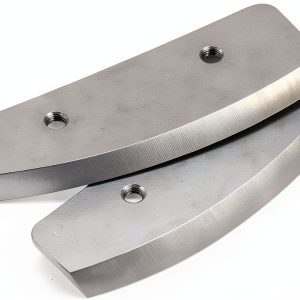 JIOTAR 8" Hand Auger Blades Ice Fishing Stainless Steel Silvery White-0