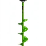 ION ICE FISHING 8" ION R1 Ice Auger Green/Black Lightweight 23lb-0