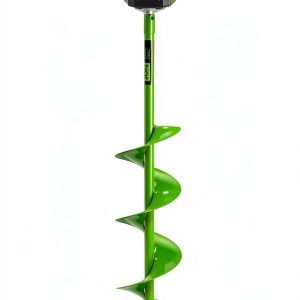 ION ICE FISHING 8" ION R1 Ice Auger Green/Black Lightweight 23lb-0
