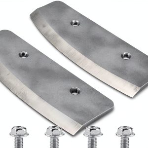 FIX ZHANG 8 Inch Hand Ice Auger Blades RB8 Stainless Steel Gray-0