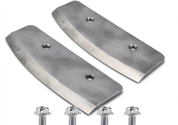 FIX ZHANG 8 Inch Hand Ice Auger Blades RB8 Stainless Steel Gray-0