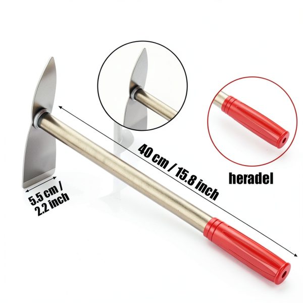 Ice Chisel Pangda ISI-Pangda-1432 Heavy Carbon Steel Double‑Head Black-1