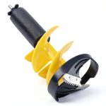 KIMISS Electric Ice Auger 8in with Universal Adapter Nylon Drill Bit-0