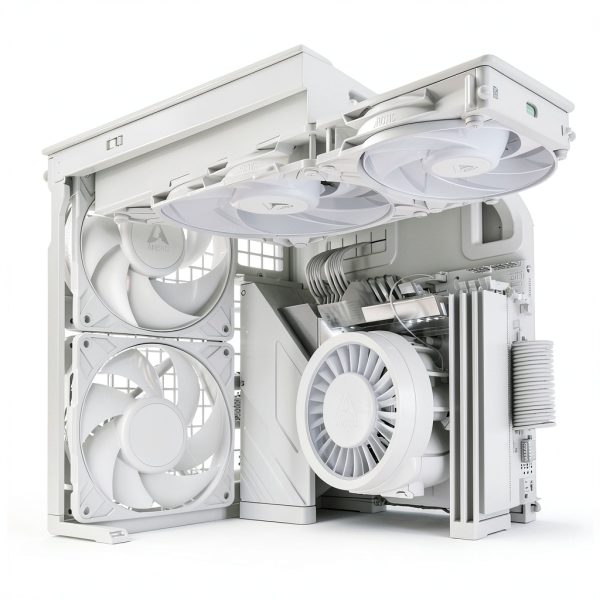 ARCTIC P12 Pro PST 120mm CPU Cooling Fan White Static Pressure PWM-2