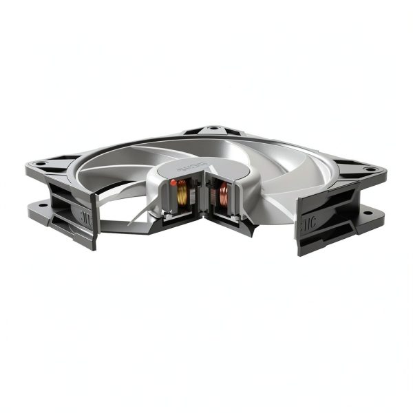 ARCTIC P12 Pro Reverse ARGB 120mm Fan 3-Pack Black PWM Y‑Splitter-1