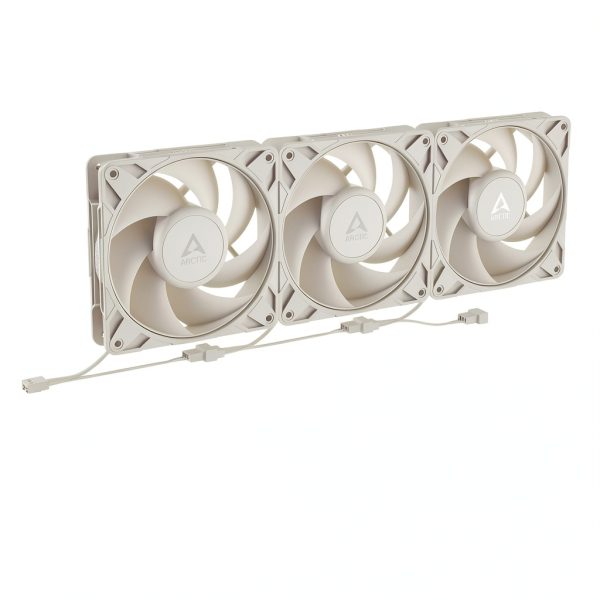 ARCTIC P12 Pro PST 120mm CPU Cooling Fan White Static Pressure PWM-4