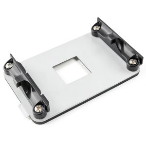 DGZZI AM4 CPU Heatsink Bracket Fan Mount Plate - Copper Plastic Black-0