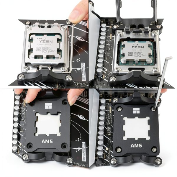 Thermalright ASF Black V2 AM5 CPU Holder Bending Frame for AMD AM5-6