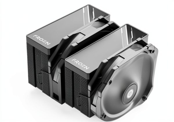 ID-COOLING FROZN A720 Black Dual‑Tower CPU Cooler 6.4" 7 Heatpipes-6