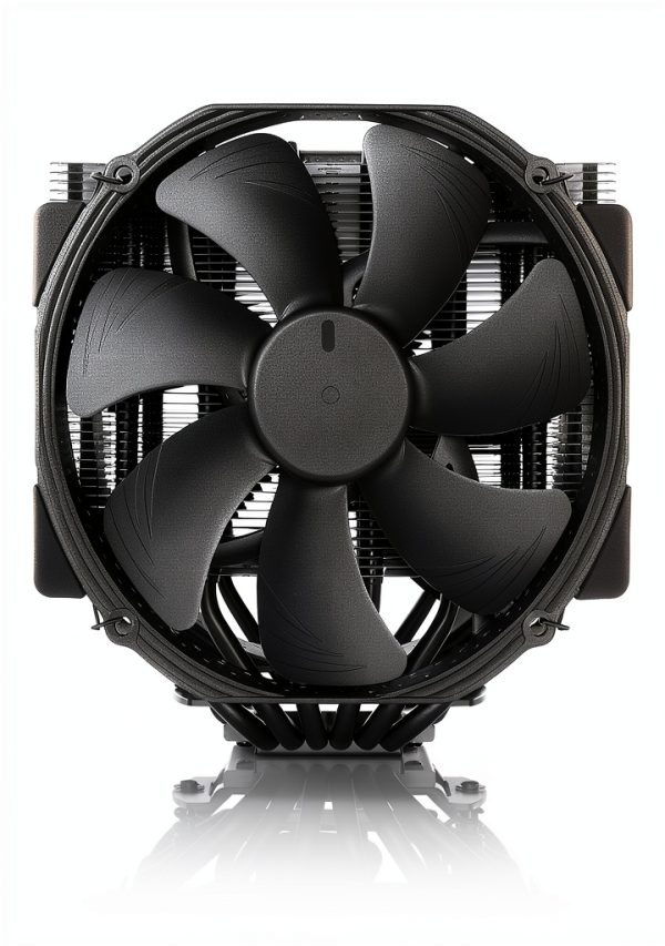 Noctua NH-D15 chromax.Black, Dual-Tower CPU Cooler (140mm, Black)-1