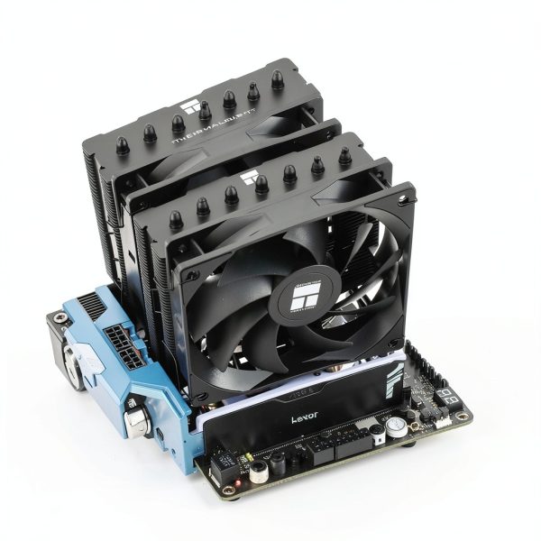 Thermalright Phantom Spirit 120 SE Black CPU Cooler TL-C12B V2 Fans-3