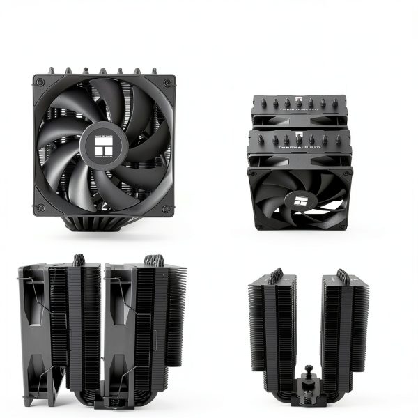 Thermalright Phantom Spirit 120 SE Black CPU Cooler TL-C12B V2 Fans-5
