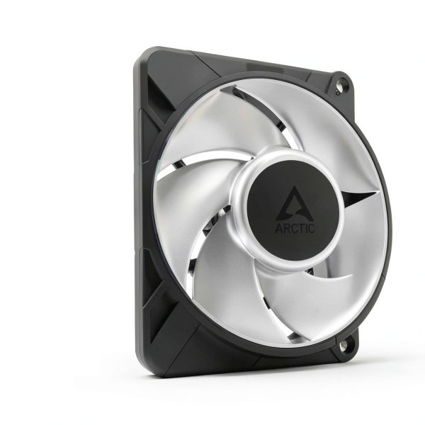 ARCTIC P12 Pro A-RGB - Powerful Premium Fan, 120 mm PWM Fan with Y-Cable Splitter, 600-3000 RPM, 0 RPM <5% PWM, 5V Digital RGB, Fluid Dynamic Bearing, 4-Pin - Black-6