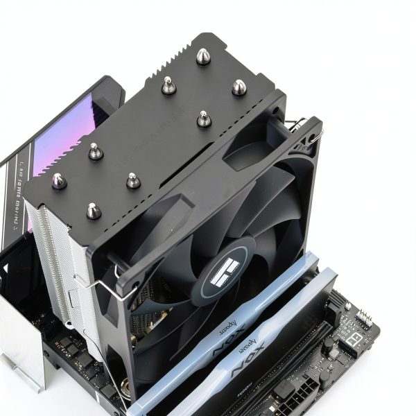 Thermalright Assassin X120 Refined SE CPU Air Cooler, 4 Heat Pipes, TL-C12C PWM Fan, Aluminium Heatsink Cover, AGHP Technology, for AMD AM4/AM5/Intel LGA 1150/1151/1155/1200/1700/1851(AX120 R SE)-3