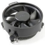 AMD Wraith Stealth Socket AM4 4-Pin Connector CPU Cooler with Aluminum Heatsink & 3.93-Inch Fan (Slim)-0