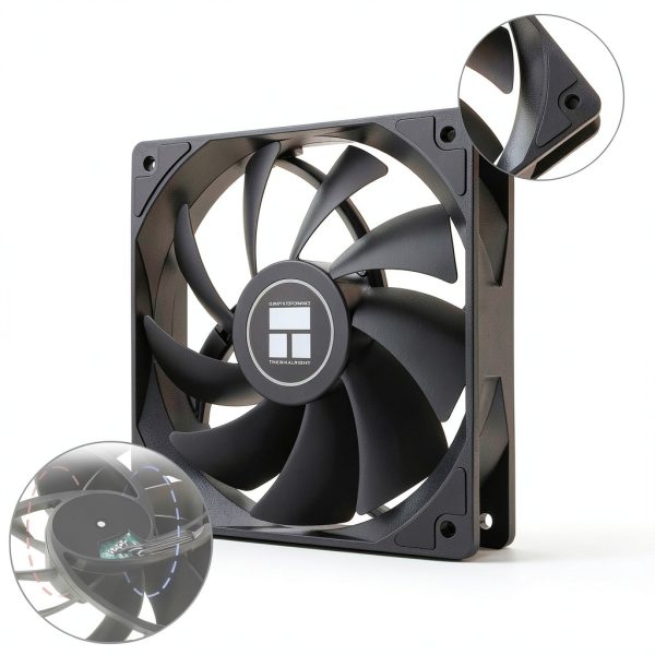 Thermalright TL-C12C X3 120mm CPU Fan with PWM and S-FDB Bearing-3