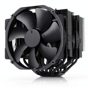 Noctua NH-D15 chromax.Black, Dual-Tower CPU Cooler (140mm, Black)-0
